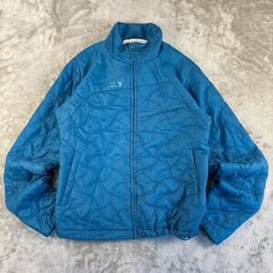 Helly Hansen Blue Quilted Zip-Front Lightweight Poly Filled Jacket Size Medium